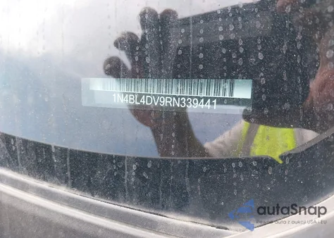 2024 Nissan Altima Sv Fwd z USA, uszkodzony, nr VIN 1N4BL4DV9RN339441